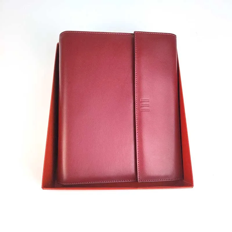 AGENDA FINOCAM OPEN 1000 PIEL MONDRIAN ROJO