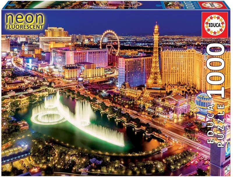 PUZZLE 1000 LAS VEGAS NEON