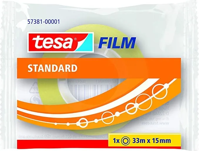 CINTA ADHESIVA TESAFILM 33X15