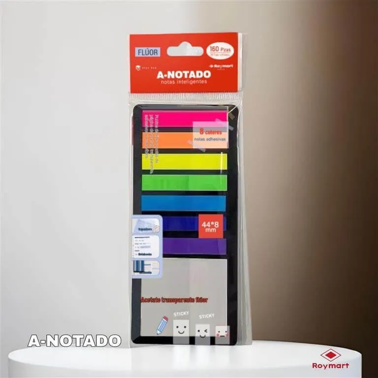 SEÑALIZADOR ACETATO 160 NOTAS