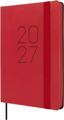 AGENDA FLEXI LISA F4 118X168 SVH 2027 ROJO