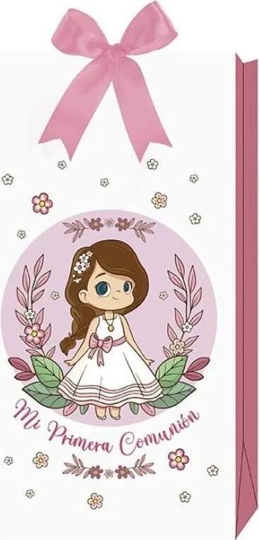 SOBRE ENVOLTORIO REGALO COMUNIÓN NIÑA