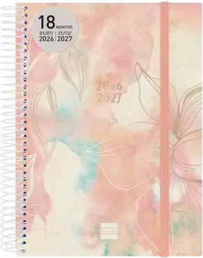 AGENDA FINOCAM 18M ESP. PRETTY E10 2DP 26-27