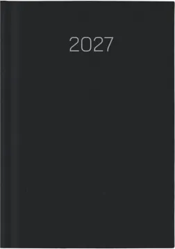 AGENDA DEUSTO D07 1DP 1/4 PREMIUM C01-NEGRO 2027