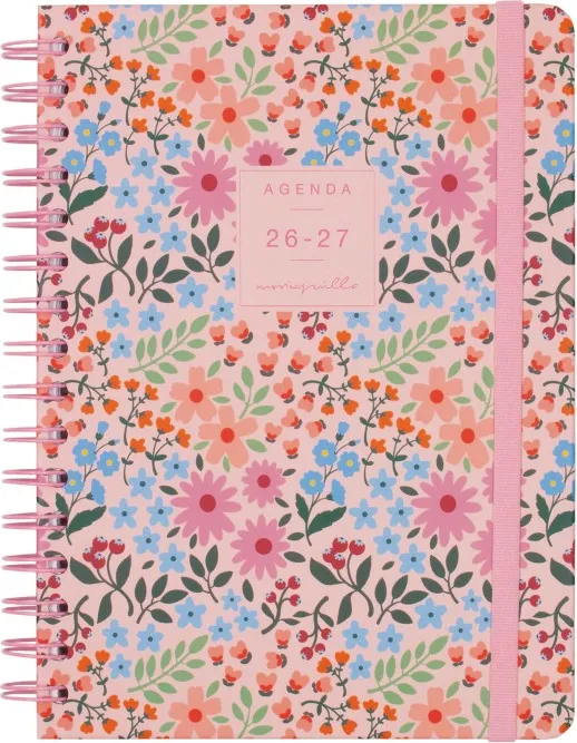 AGENDA MONIQUILLA E10 SV HOR.26-27 ROSA