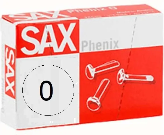 ENCUADERNADORES SAX Nº0 11mm