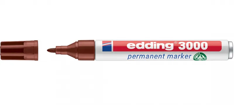 ROTULADOR EDDING 3000 MARRÓN