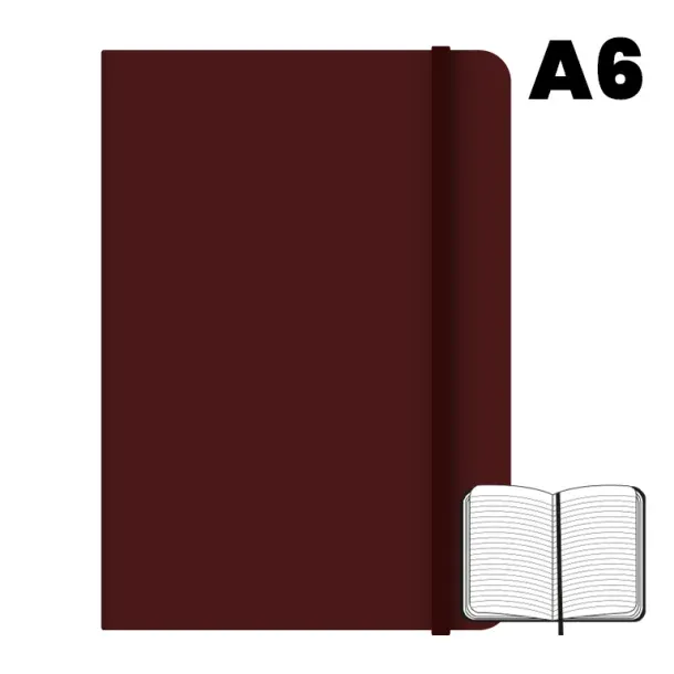 LIBRETA CAMPUS A6 96H 75G HORIZONTAL MARRÓN
