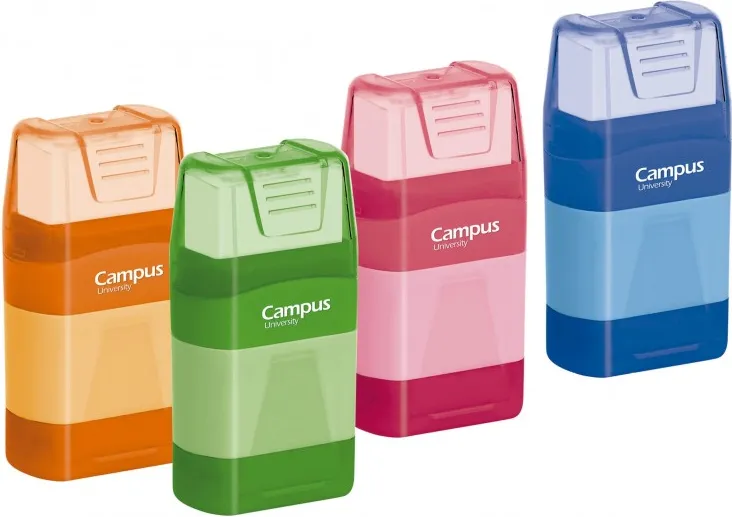 SACAPUNTAS DEPOSITO+GOMA CAMPUS