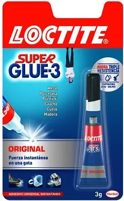 Pegamento  Super Glue-3 Original 3gr.