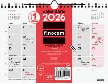 CALENDARIO PARED ESCRIBIR S 210X150 2026