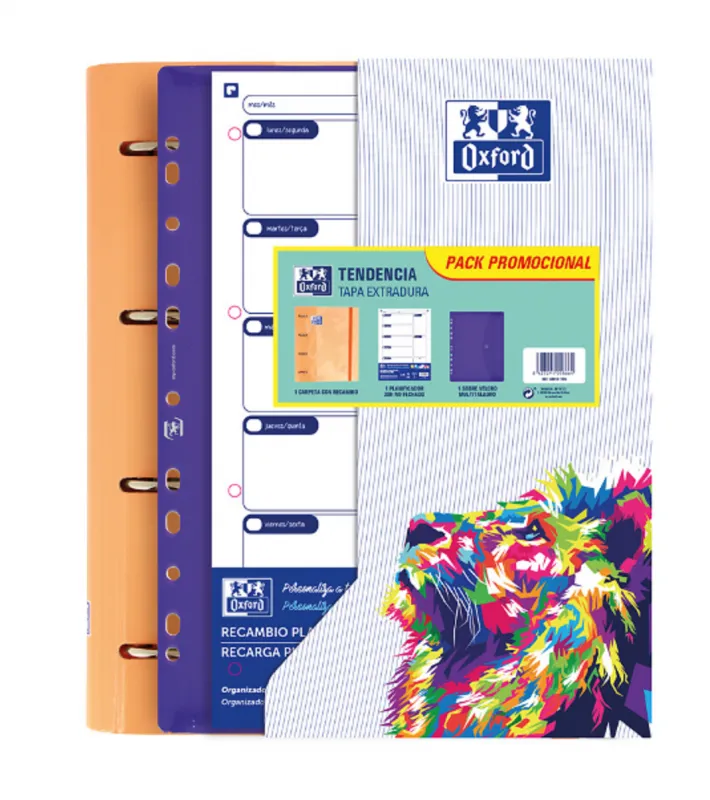 PACK CARPEBLOC A4 OXFORD CLASSIC TENDENCIA