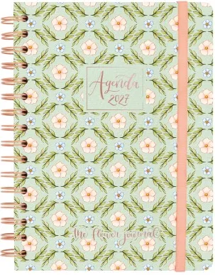 AGENDA THE FLOWER JOURNAL E10 S.VISTA 2027 VERDE