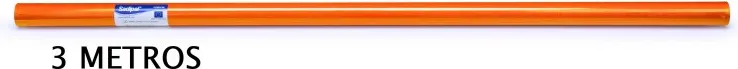 ROLLO PAPEL KRAFT 1X3 NARANJA FUERTE