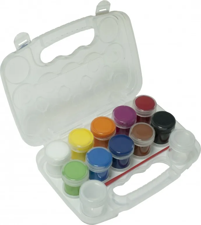TÉMPERA CAMPUS MALETÍN 10 COLORES+PINCEL