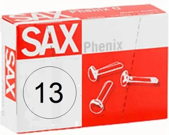 ENCUADERNADORES SAX Nº13