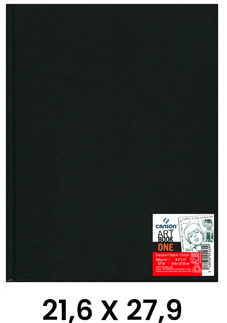BLOC CANSON ARTBOOK ONE 98H 21,6X27,9 100G