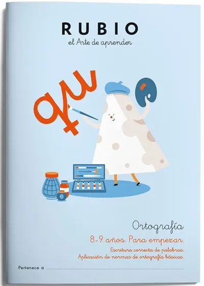 CUADERNO RUBIO ORTOGRAFIA 3 (8-9 AÑOS)