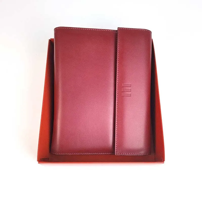 AGENDA FINOCAM OPEN 500 PIEL MONDRIAN ROJO