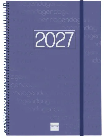 AGENDA YEAR E40 210X297 SV HORIZ. 2027 AZUL