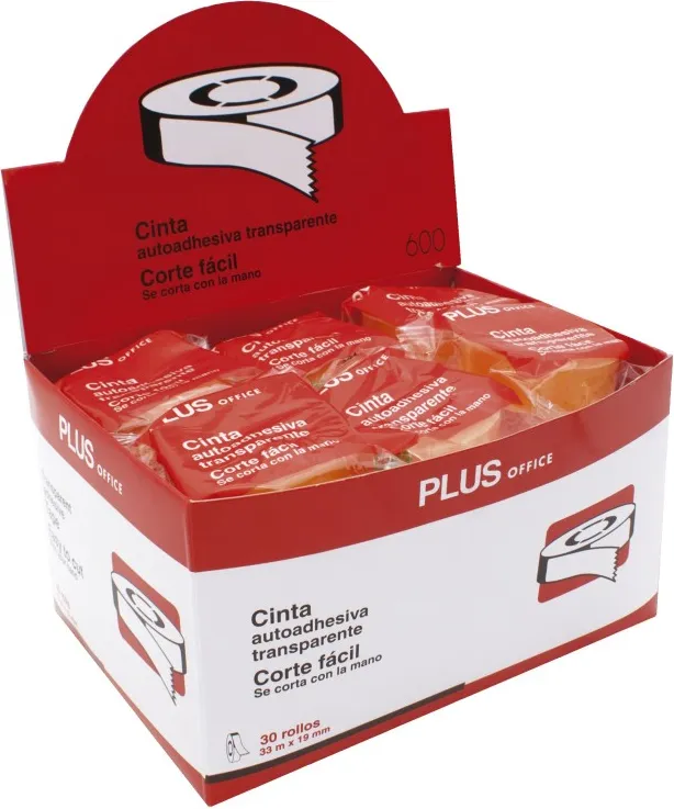 CINTA ADHESIVA PLUS 33X19