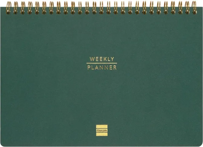 PLANIFICADOR HAIKU SEMANAL SIN FECHAR 240X165 VERDE