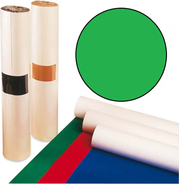 ROLLO TERCIOPELO APLI VERDE 0,5x5M