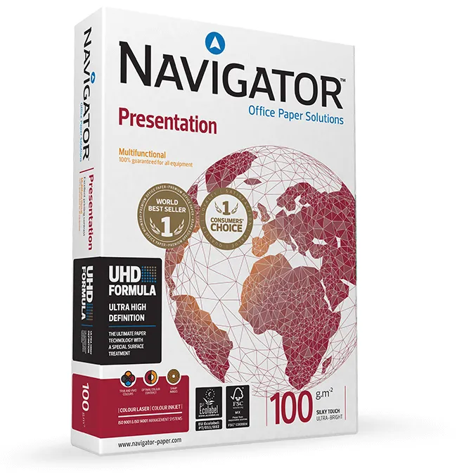 Papel Multifunción Navigator A4 100gr 500H