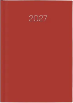 AGENDA DEUSTO D07 1DP 1/4 PREMIUM C20-ROJO 2027