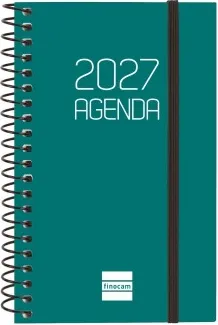 AGENDA OPAQUE E3 79X127 SV 2027 VERDE