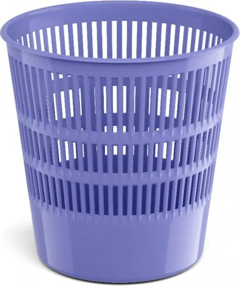 Papelera Plastico Violeta 12 Litros