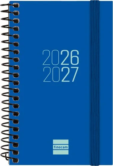 AGENDA FINOCAM ESPIRAL E3 SV HORIZ.AZUL 26-27