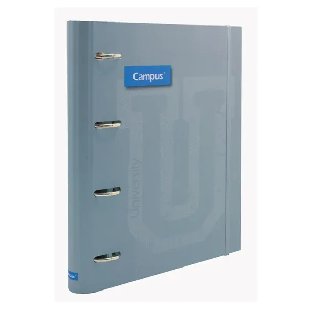 CARPEBLOC SOFT A4 4ANILLAS AZUL MANHATTAN