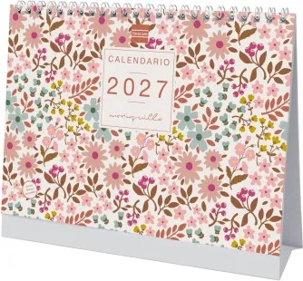 CALENDARIO SOBREMESA ART 210X150 2027 MONIQUILLA