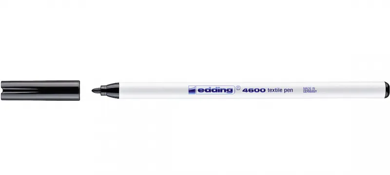 ROTULADOR ROPA EDDING 4600 NEGRO