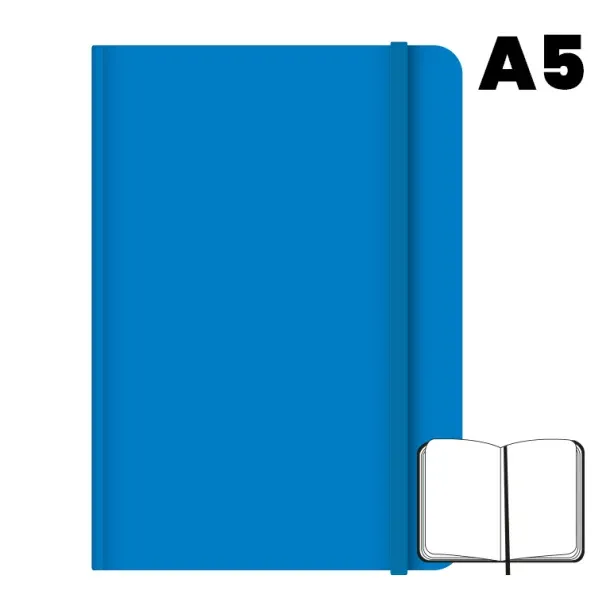 LIBRETA CAMPUS A5  96H 75G LISO AZUL CIELO