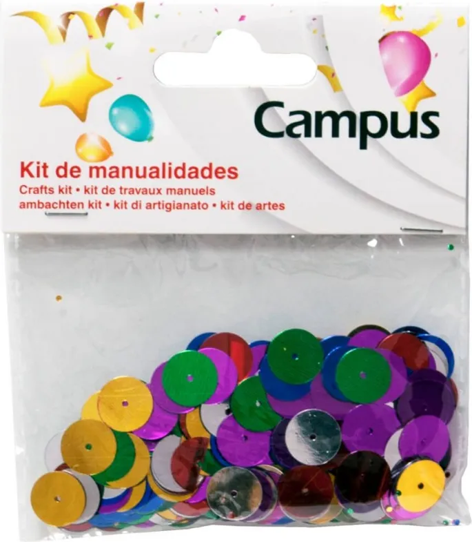 SET MANUALIDADES CAMPUS CIRCULOS 12MM