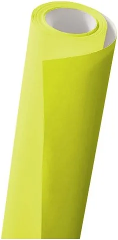 ROLLO PAPEL FLUOR 0,70X10 MTS AMARILLO