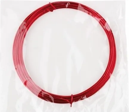 BOBINA ALUMINIO ROJO 1,5mmX 5m.