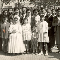 Primera comunion en el Prat 1958