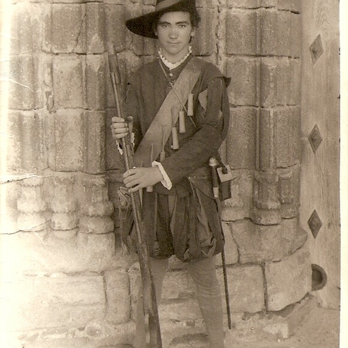 Soldado del rodaje del Alcalde de Zalamea