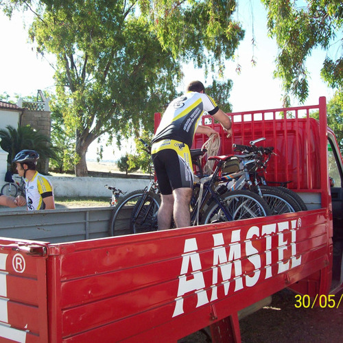 bajando las bicis