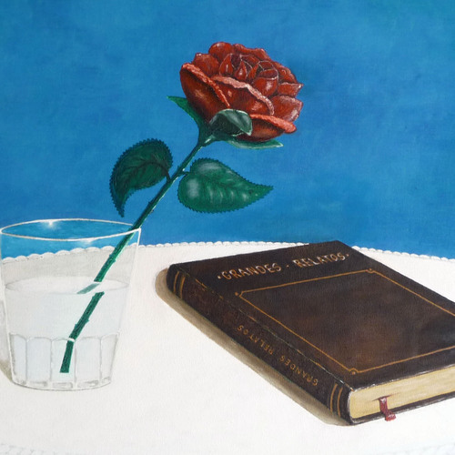 Rosa y Libro