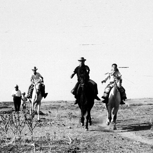 A caballo a Altagracia 1964