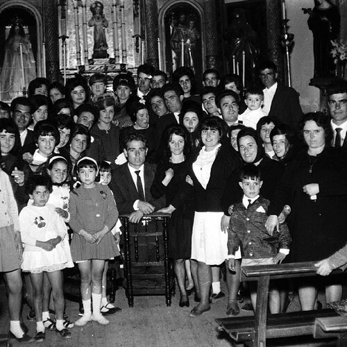 Retrato de boda 1965