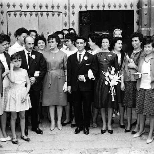 En la puerta de Santa Maria 1964