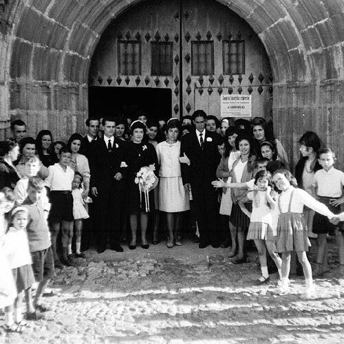 En la puerta de Santa Maria 1964