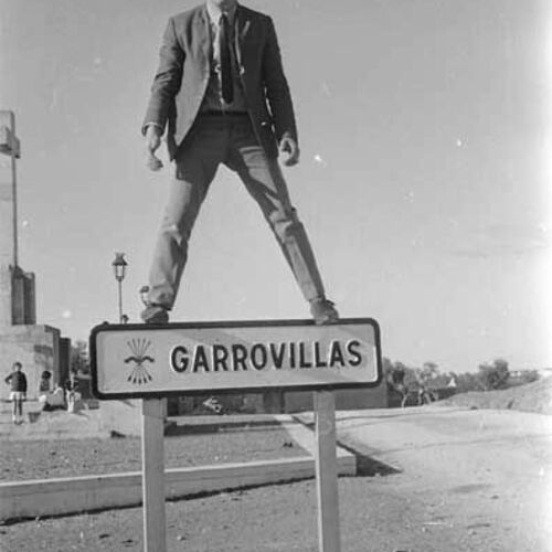 Al entrar en Garrovillas 1968