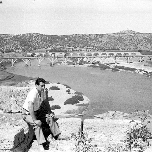 Los que estan bajo del agua vistos desde la torre de Floripes