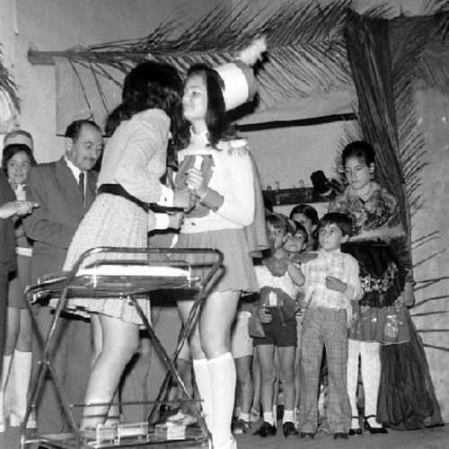 Entrega de diplomas 1974